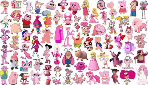 pink tv show characters|24 Iconic Cartoon Characters With Pink Hair, Ranked